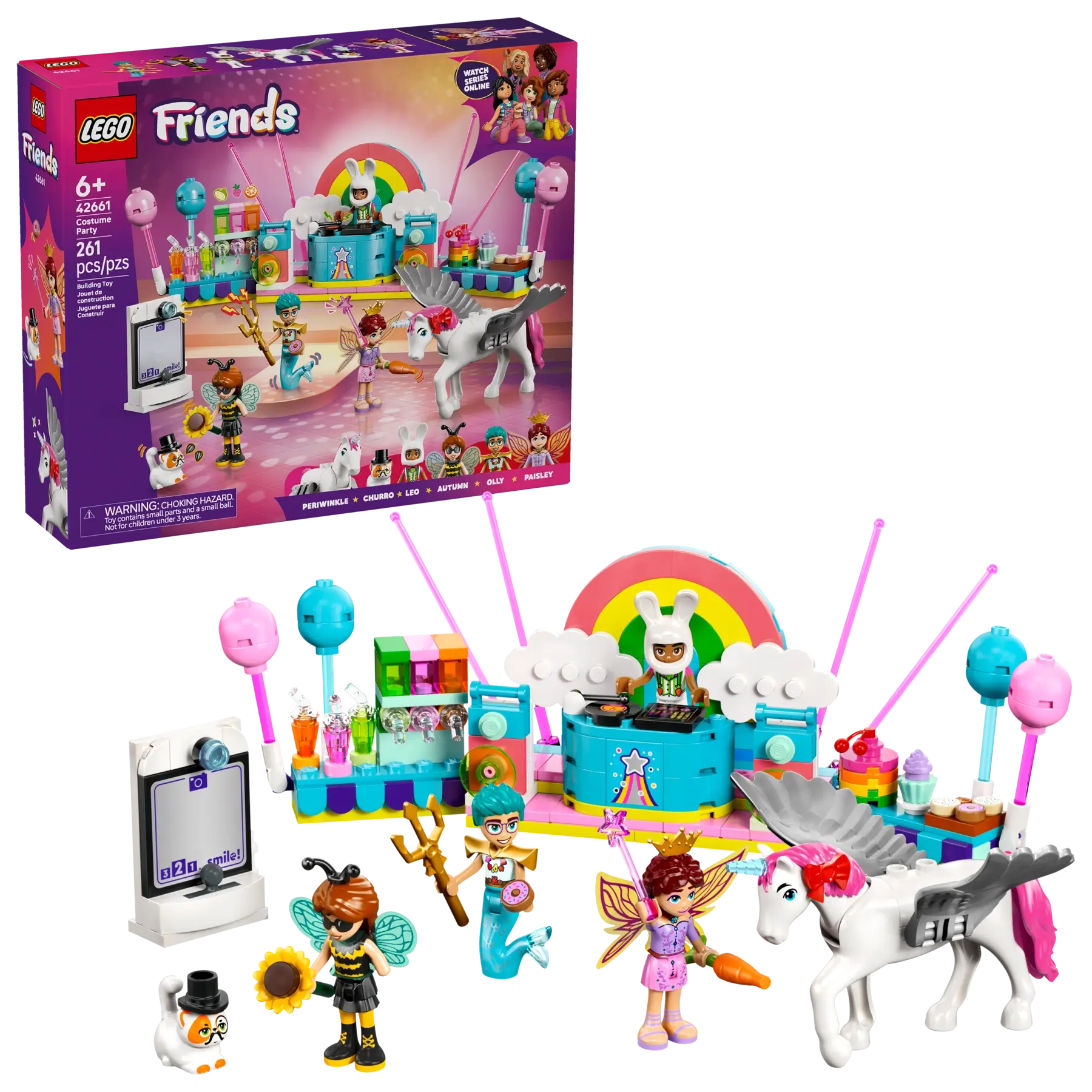 LEGO Friends 42661 Costume Party with Unicorn & Fairy