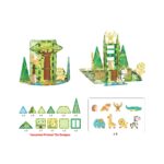 Picasso Tiles Safari 46pc Set With 8 Animals