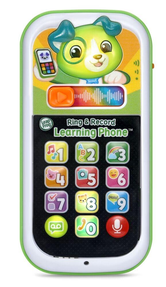 LeapFrog Scout’s Ring & Record Learning Phone