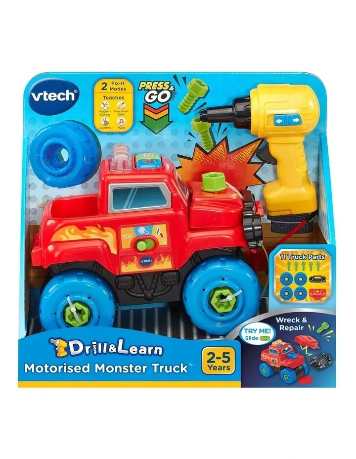 VTech Drill & Learn Monster Truck