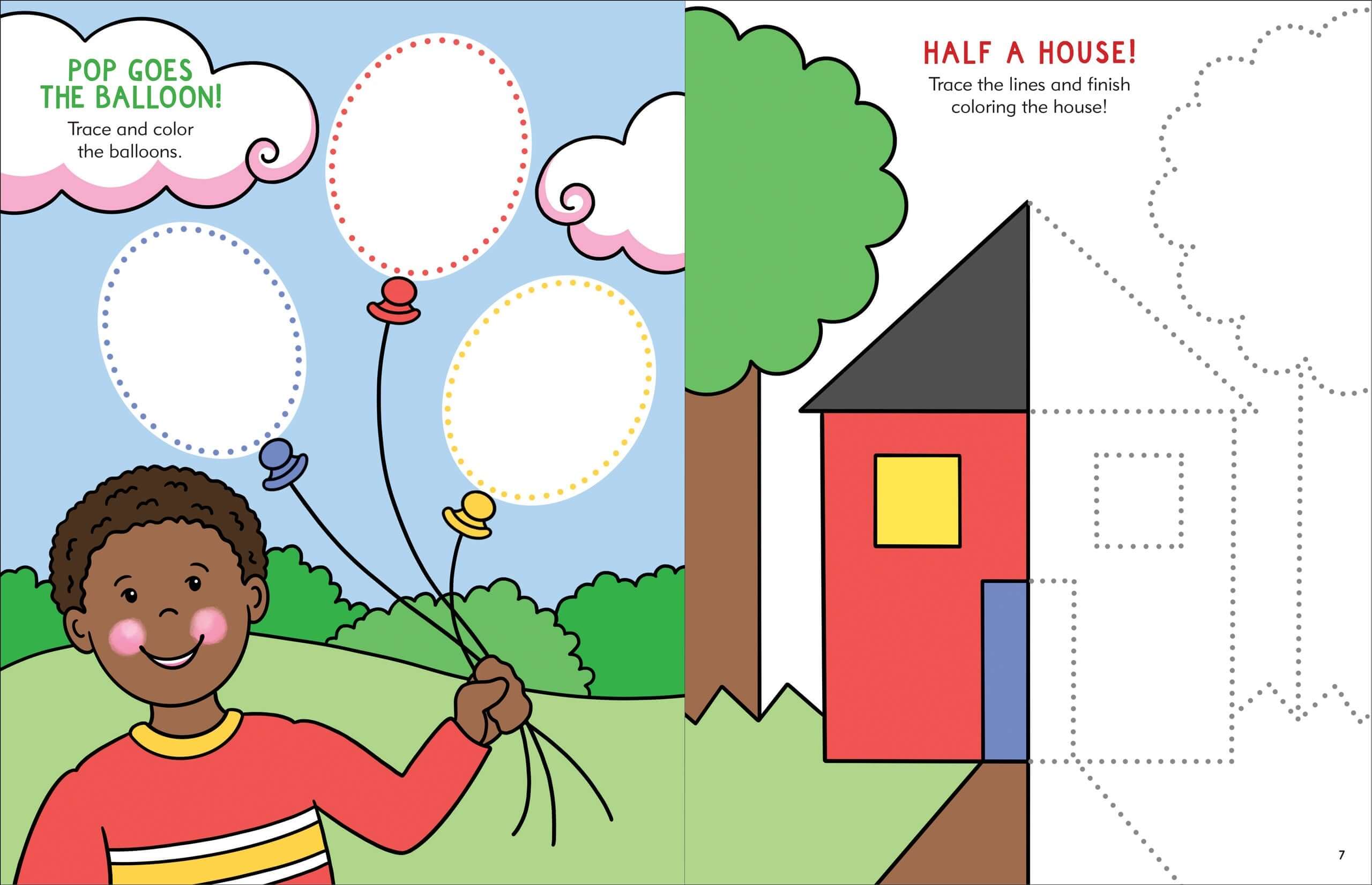 ABC 123 Preschool Activity Book – Imagine If