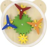 VIGA Wall Toy Turning Windmill