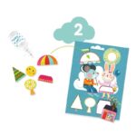 Djeco DJ9292 The Cat & His Friends Multi Craft Kit