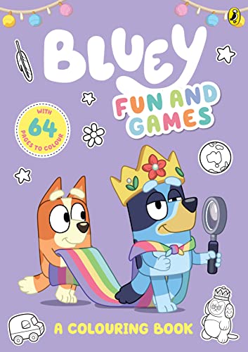 Bluey: Fun And Games Colouring Book