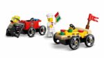LEGO City 60458 Pizza vs. Fire Truck Race Car Pack