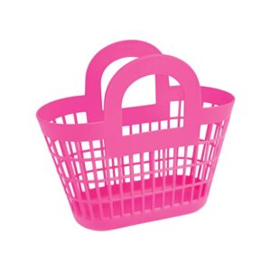 Sun Jellies Rosie Basket­ - Berry Pink