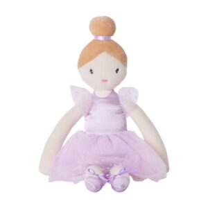 Clara & Friends Jasmine Plush Doll Purple­ 35cm