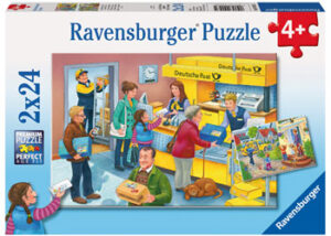 Ravensburger Busy Post Office Puzzle 2x24 pc