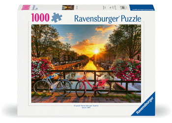 Ravensburger Bicycles in Amsterdam Puzzle 1000pc