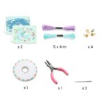 Djeco You & Me Rainbow Kumihimo Bead Set