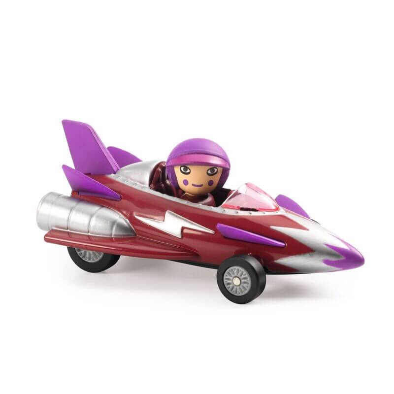 Djeco DJ5483 Crazy Motors Miss Burgundy