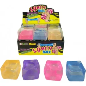 Squishy Translucent Cube Asst