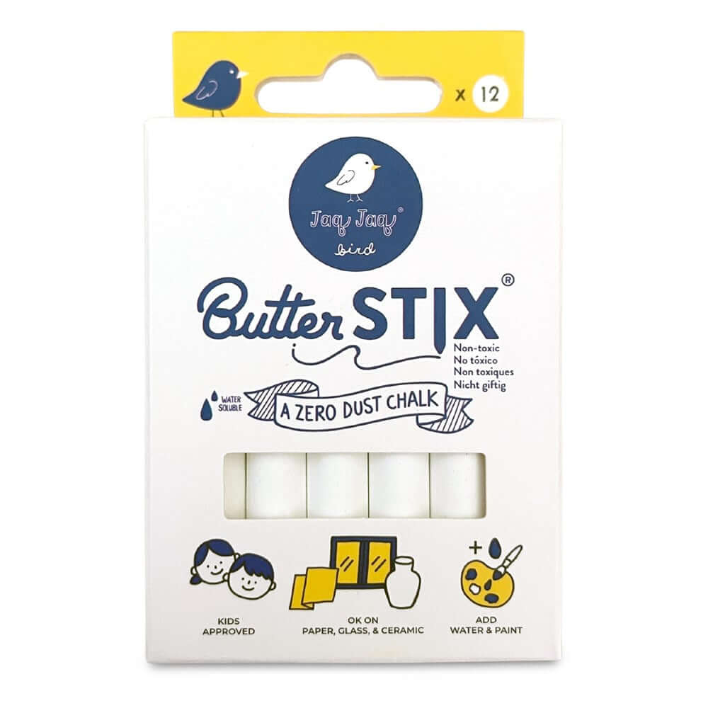 ButterStix White Chalk 12pk