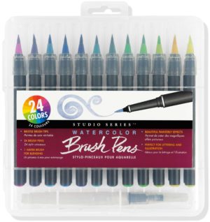 Studio Series Watercolor Brush Pen 24pk