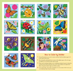 My First Color By Sticker - Butterflies & Bugs