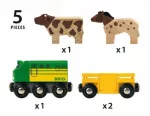 Brio 33404 Wooden Railway Farm Train
