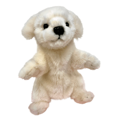 Hansa Maremma Puppy Puppet 28cm