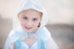 Great Pretenders Blue & Silver Crystal Snow Queen Cape Size 3-4