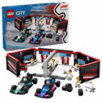 LEGO City 60444 F1® Garage & Mercedes-AMG & Alpine Cars