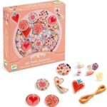 Djeco DJ9855 Fancy Heart Beads