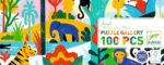 Djeco DJ07619 Jungle Gallery Puzzle 100pc