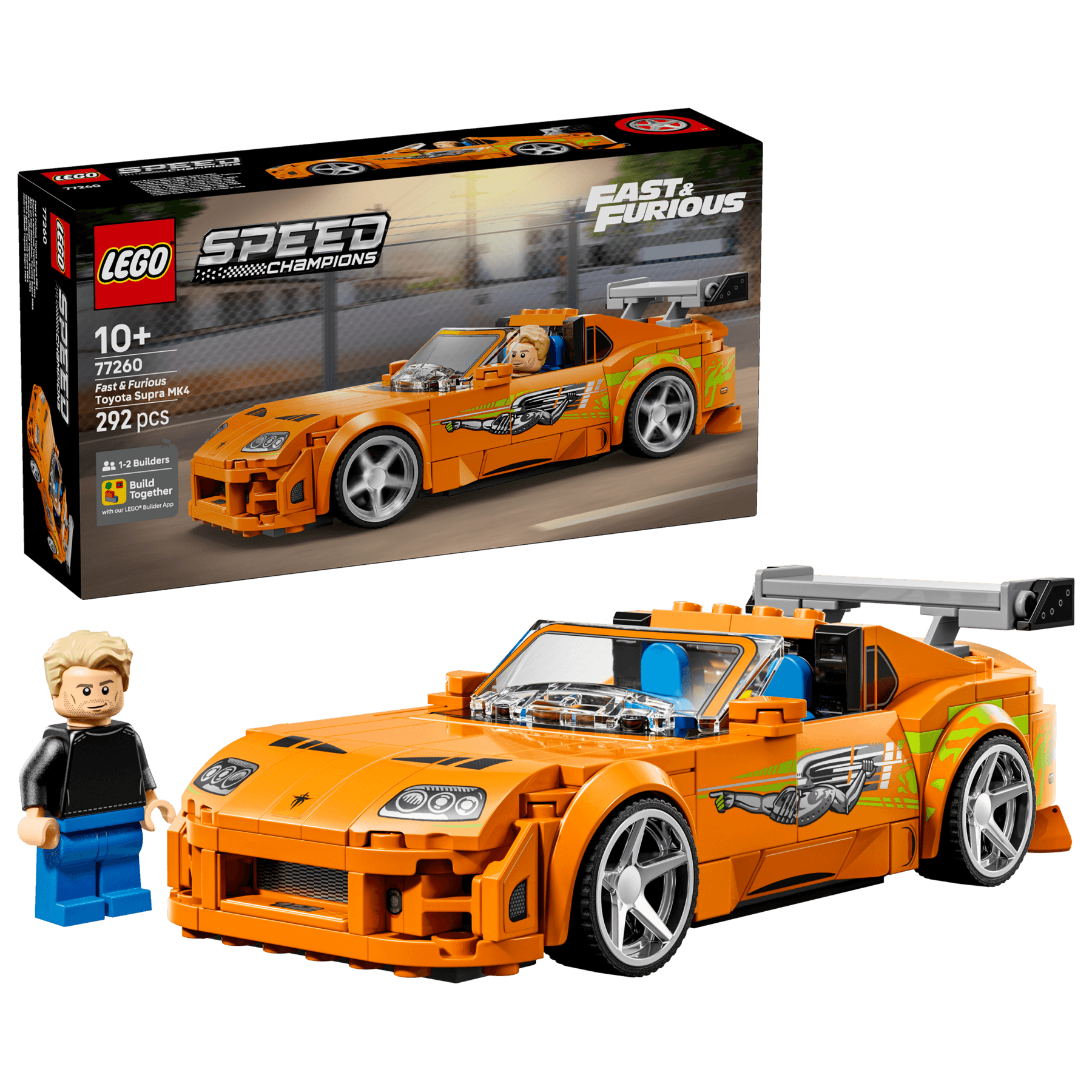 LEGO Speed Champions 77260 The Fast and The Furious Toyota Supra MK4
