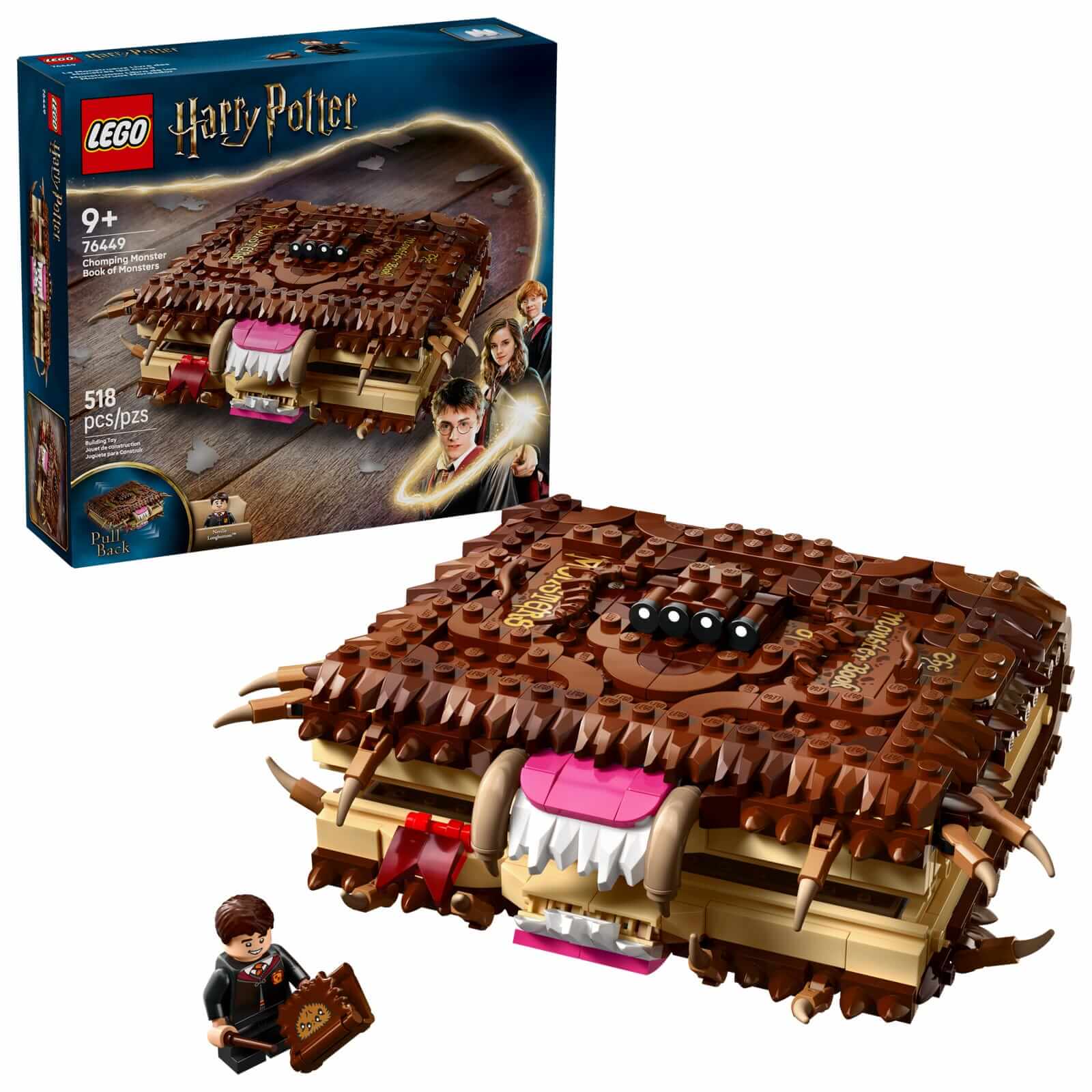 LEGO Harry Potter 76449 Chomping Monster Book of Monsters