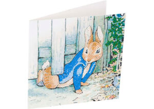 Crystal Art Peter Rabbit Under The Fence Card Kit