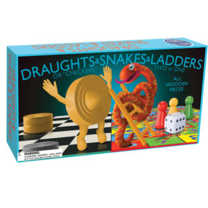 Draughts / Snakes & Ladders Board Game
