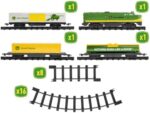 John Deere Battery Operated Train Set 28pc