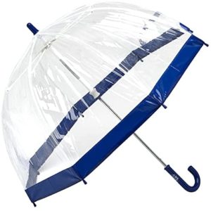 Clear Navy Border Children’s Umbrella