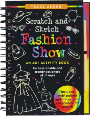 Scratch & Sketch Fashion Show Trace-Along