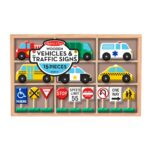 M&D Wooden Traffic Signs and Vehicles