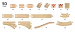 Brio 33772 50 Piece Track Pack