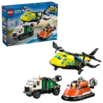 Lego City 60505 Airplane, Service Truck & Hovercraft Remix