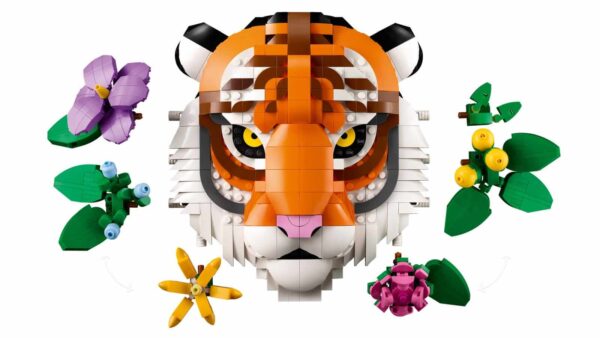 LEGO Art 31217 The Fauna Collection Tiger