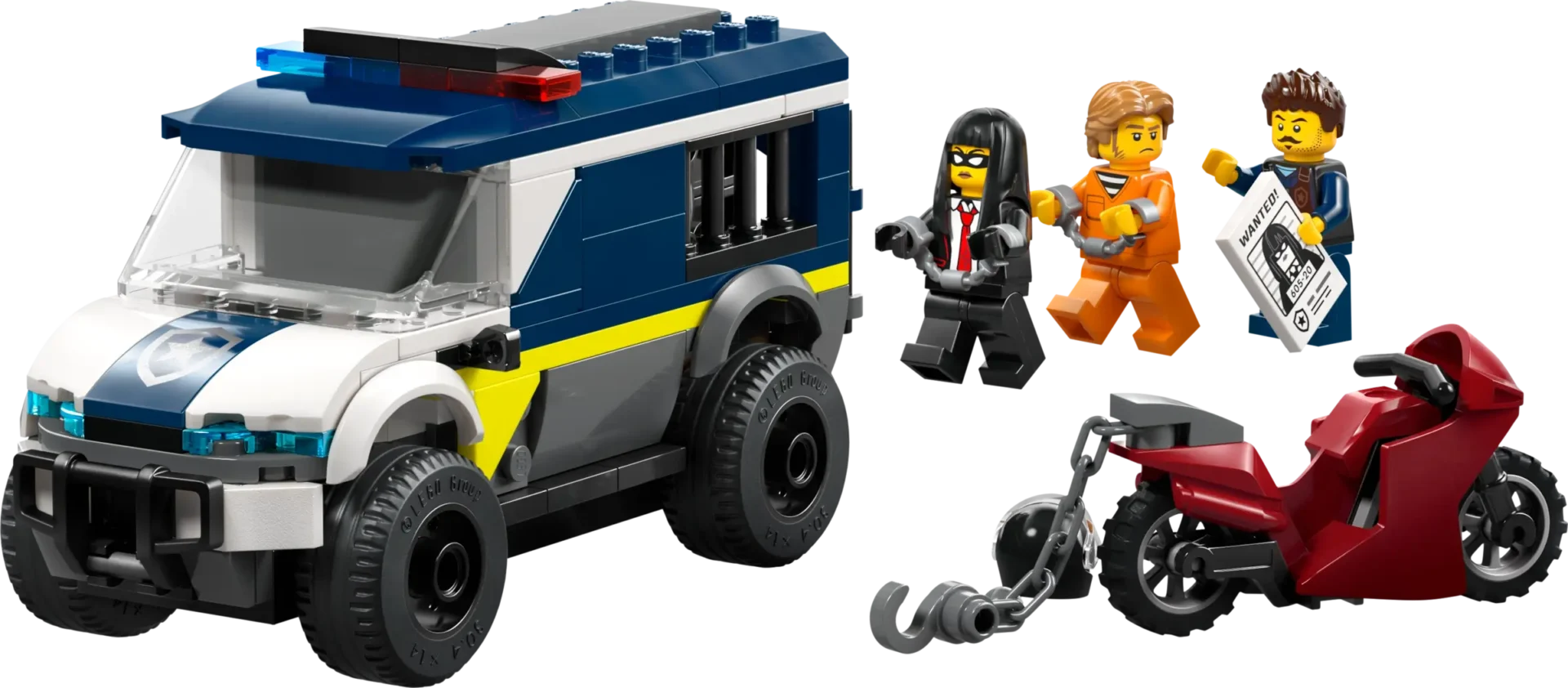 Lego City 60479 Police Prisoner Transport Van