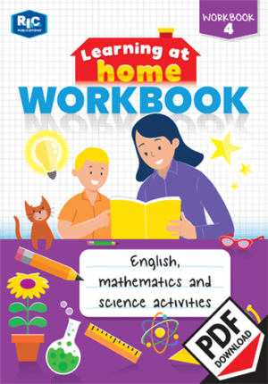 Learning At Home Workbook 4 Year 4 (Ages 8 To 9 )