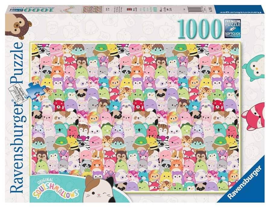 Ravensburger Squishmallows Puzzle 1000pc Ravensburger Squishmallows Puzzle 1000pc