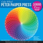 Colour Wheel Round Puzzle 1000pc