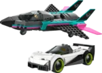 Lego City 60489 Jet vs. Car