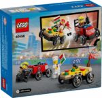 LEGO City 60458 Pizza vs. Fire Truck Race Car Pack