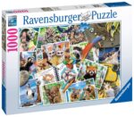 Ravensburger A Traveler’s Animal Journal Puzzle 1000pc
