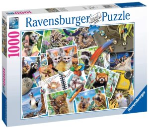Ravensburger A Traveler’s Animal Journal Puzzle 1000pc