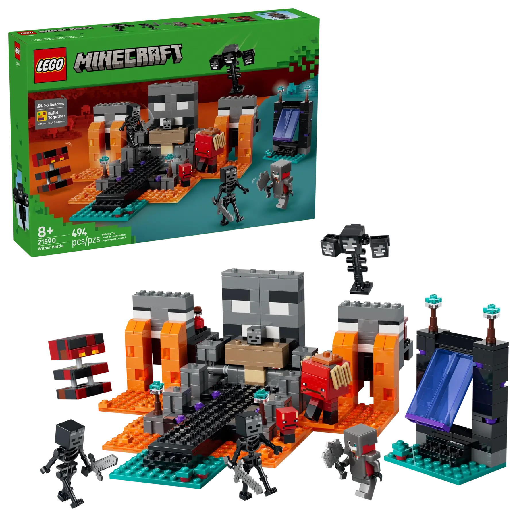 Lego Minecraft 21590 Wither Battle