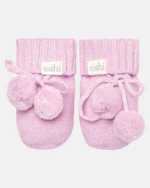 Toshi Organic Booties Marley / Lavender / Size 000