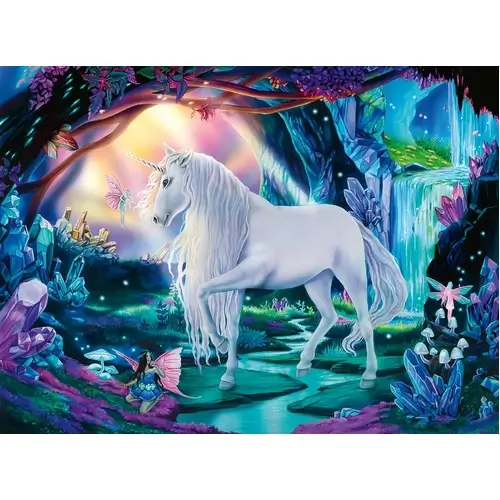 Ravensburger Crystal Unicorn Puzzle 300pc Ravensburger Crystal Unicorn Puzzle 300pc