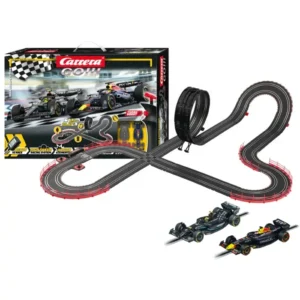 Carrera GO!!! Slot Car Set 1:43 Max Competition F-1 Mercedes AMG & Red Bull