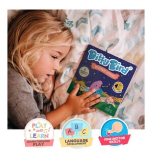 Ditty Bird Bedtime Songs Sound Book (USB-C)