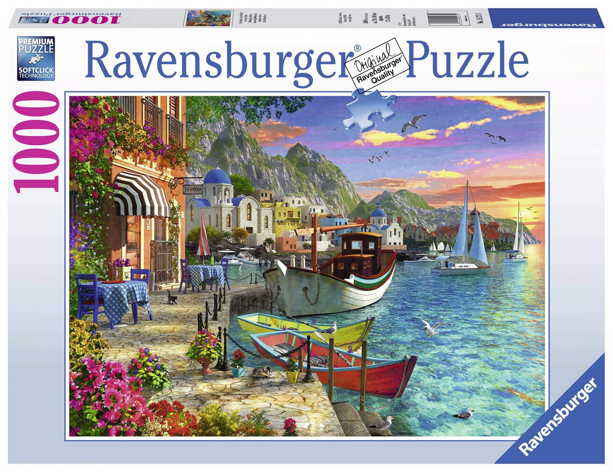 Ravensburger Grandiose Greece 1000pc Puzzle Ravensburger Grandiose Greece 1000pc Puzzle